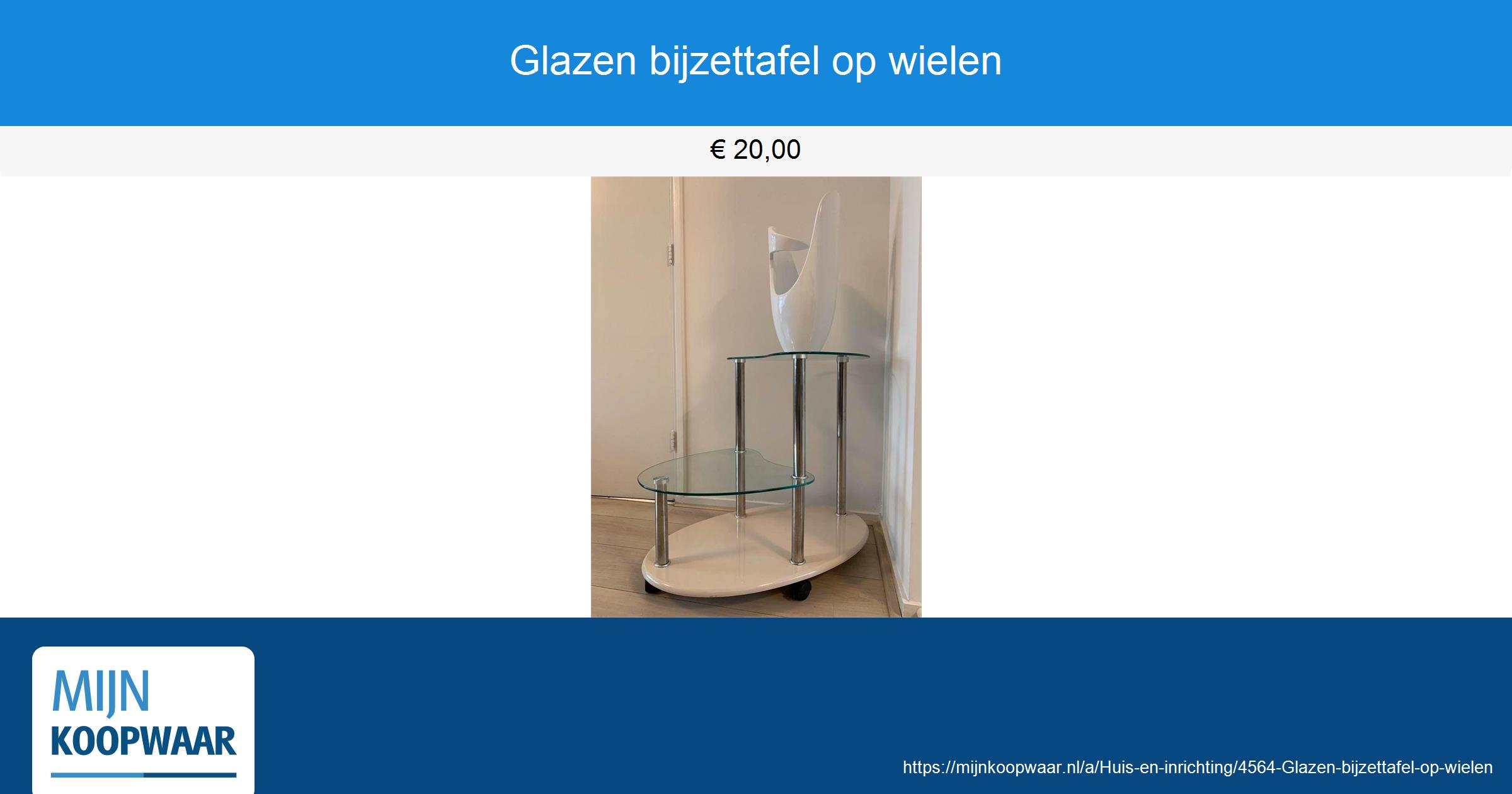 Glazen Bijzettafel Op Wielen Mijnkoopwaar Nl