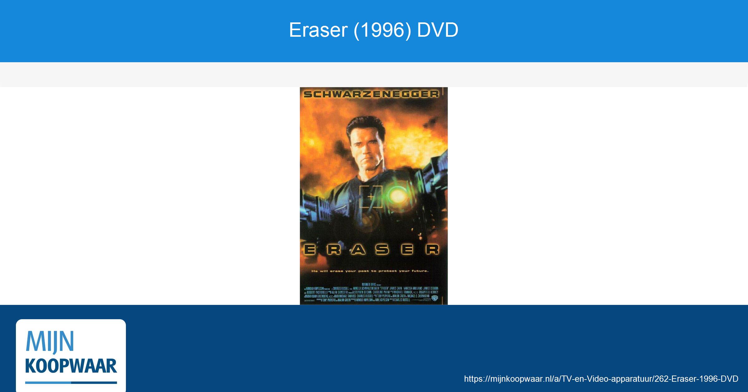 Eraser (1996) DVD MijnKoopwaar.nl