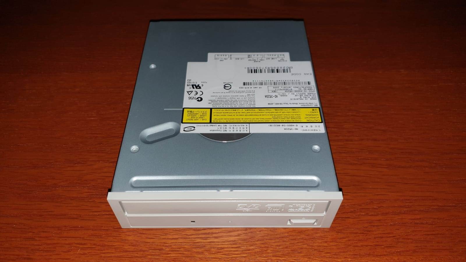 Nec dvd rw nd 3550a не читает dvd диски